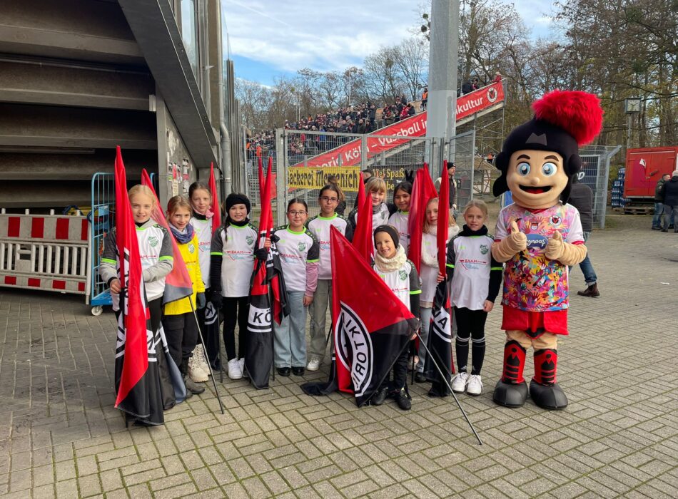 Salia-Mädels zu Gast bei Viktoria Köln